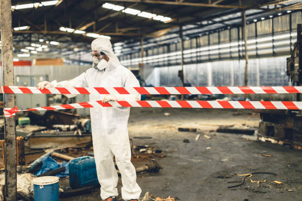 Professional Trauma Scene Cleanup technician working in Woodbury, MN